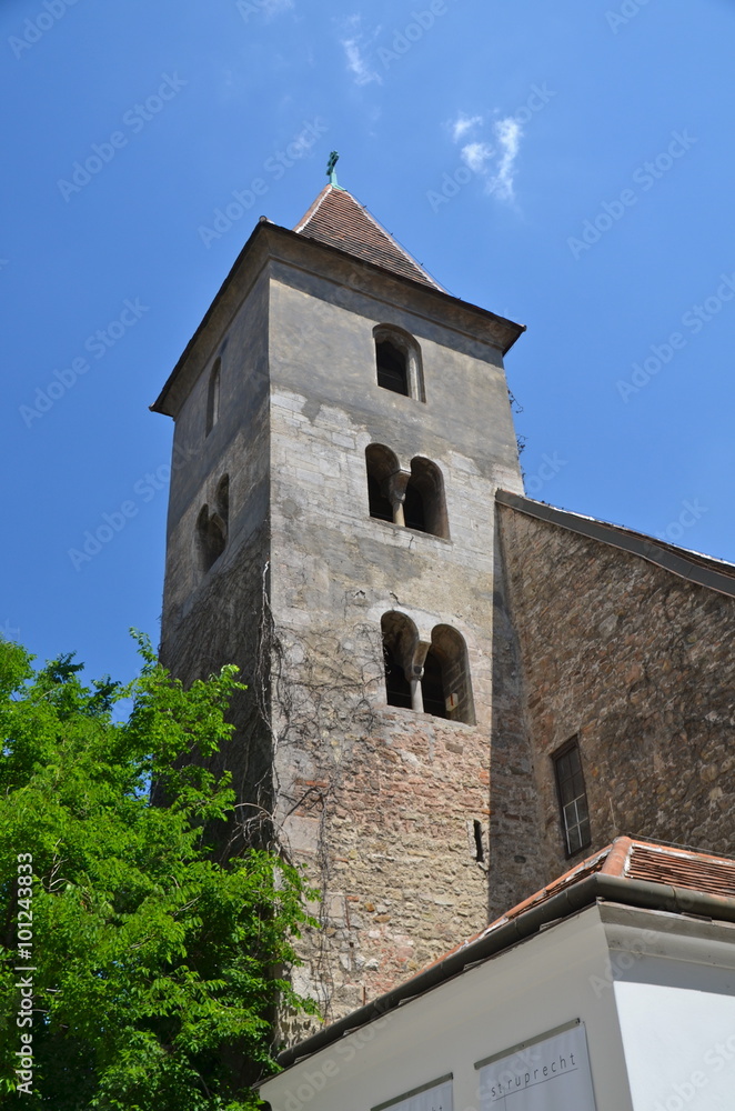 Fototapeta premium The Church of St. Rupert is usually considered to be the oldest church in Vienna and is dedicated to St Rupert of Salzburg, patron saint of the salt merchants of Vienna