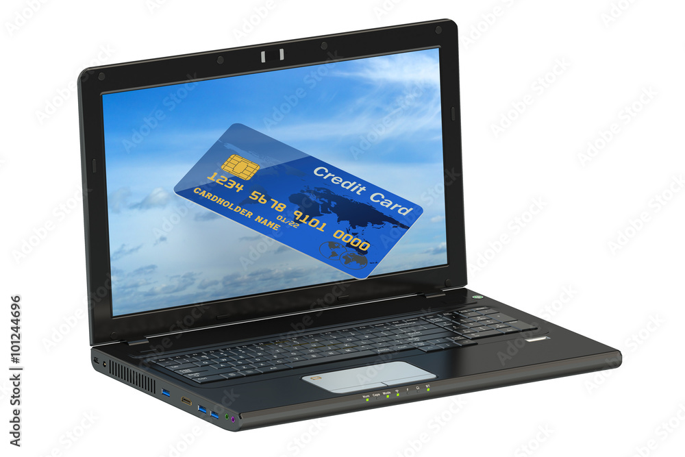 Online payment concept Online payment concept