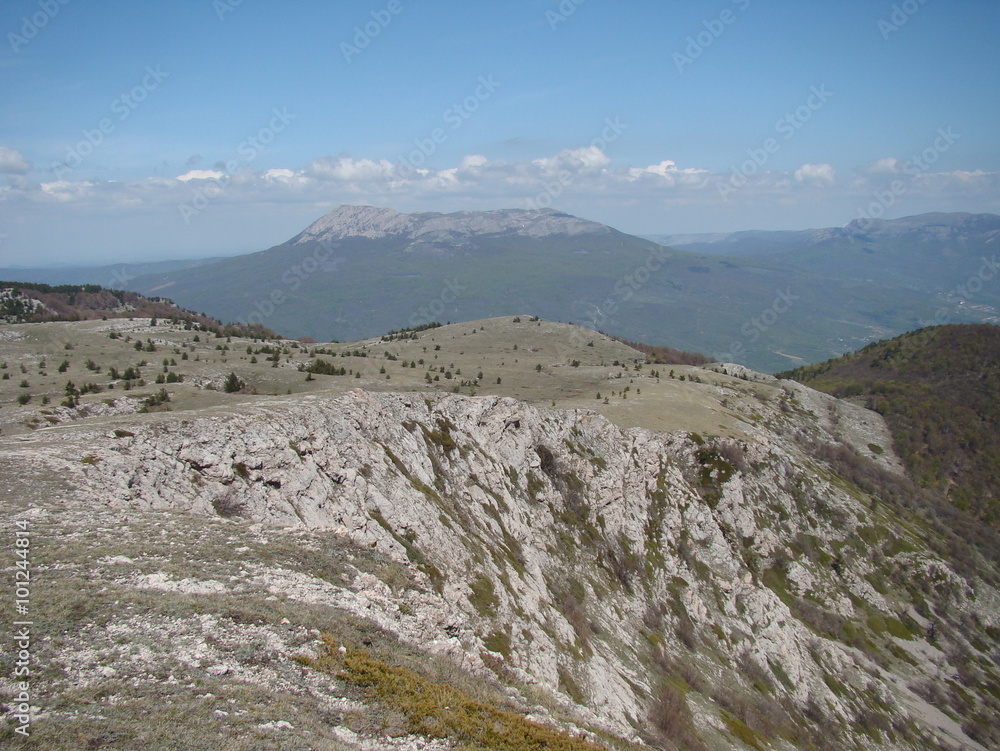 Crimean mountains 
