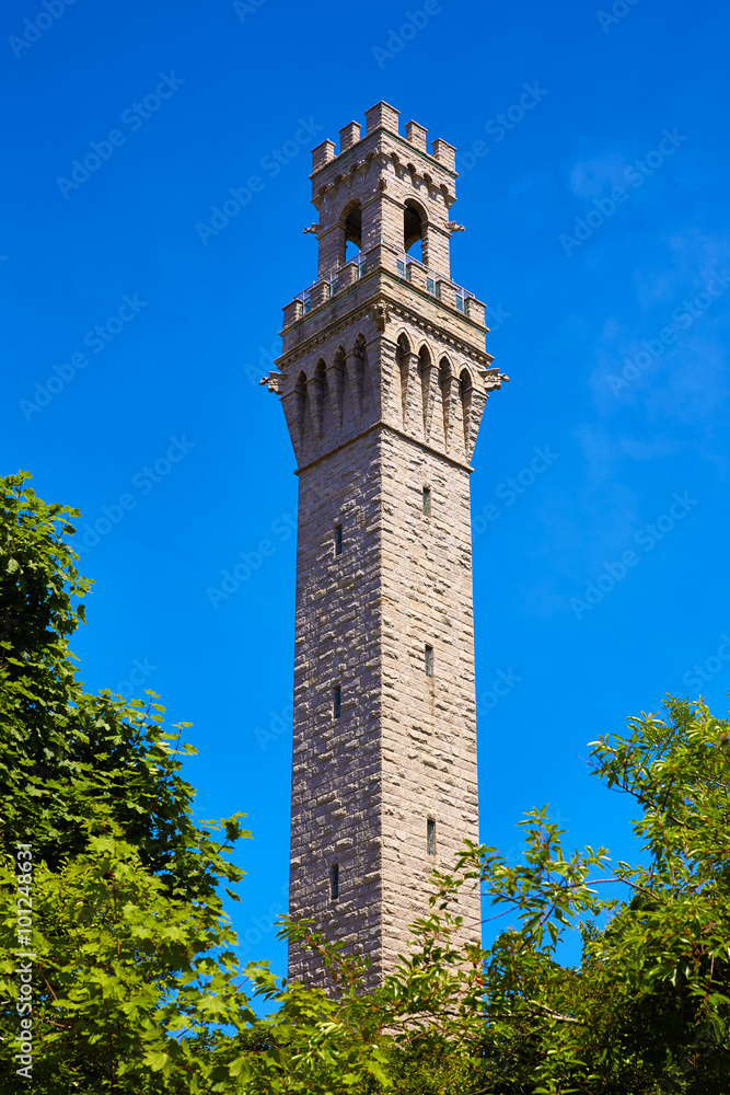Fototapeta premium Cape Cod Provincetown Pilgrim tower Massachusetts