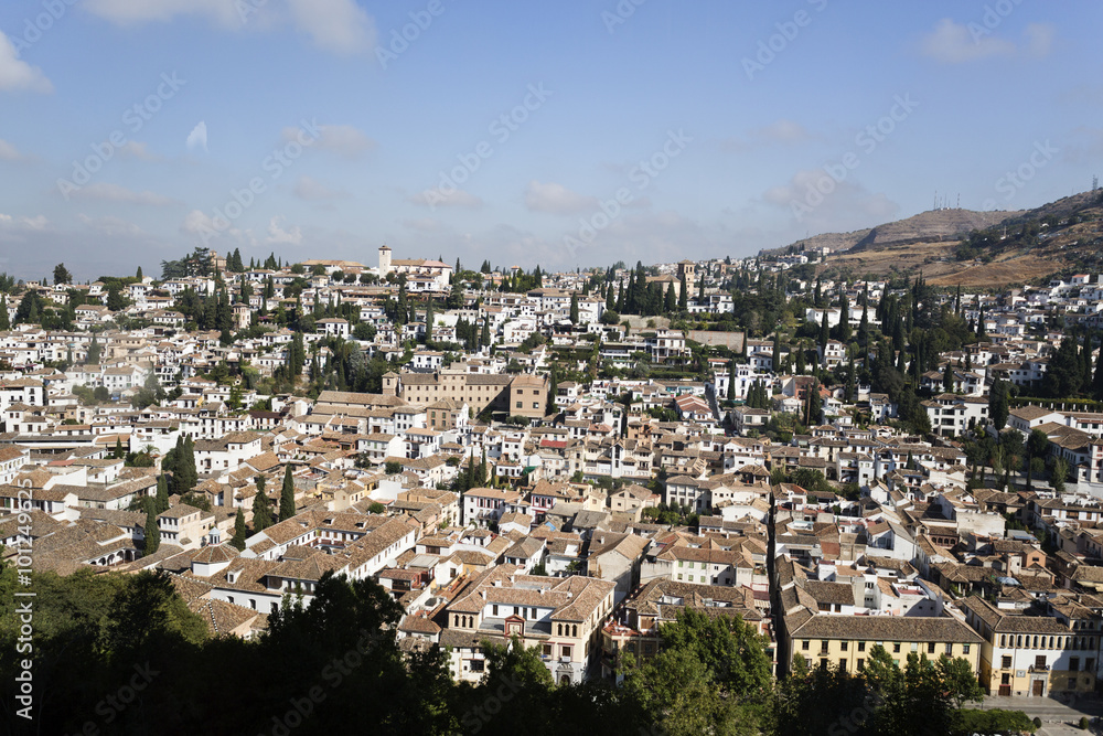 Albaicin Neighborhood of Granada