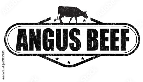 Angus beef stamp