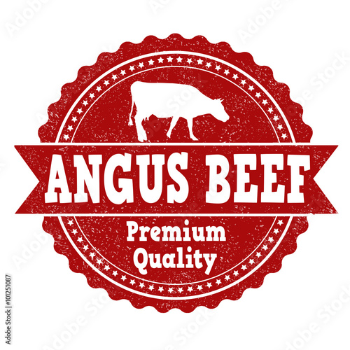 Angus beef stamp