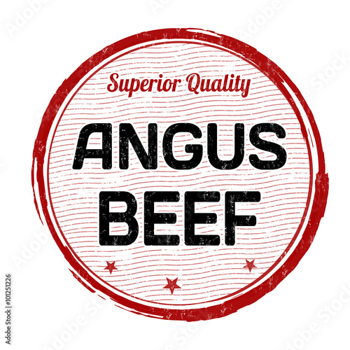 Angus beef stamp