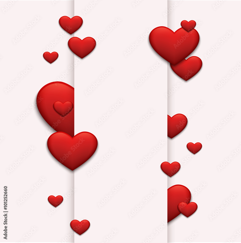 Vector modern red valentines day or 8 march Vector modern red valentines day or 8 march