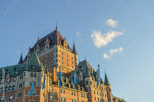 Chateau Frontenac in autumn, Quebec City, Canada