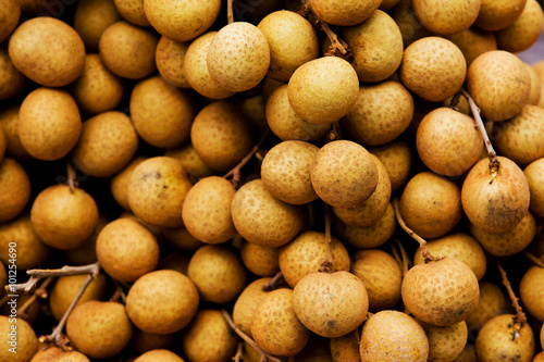 Longan is so fresh in the market