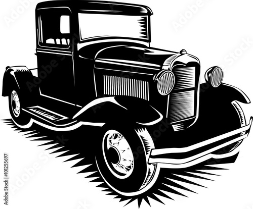 old vintage truck