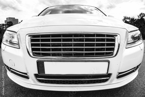Sportwagen Front dunkel