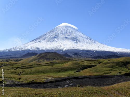 Klyuchevskaya Sopka Volcano. Kamchatka.