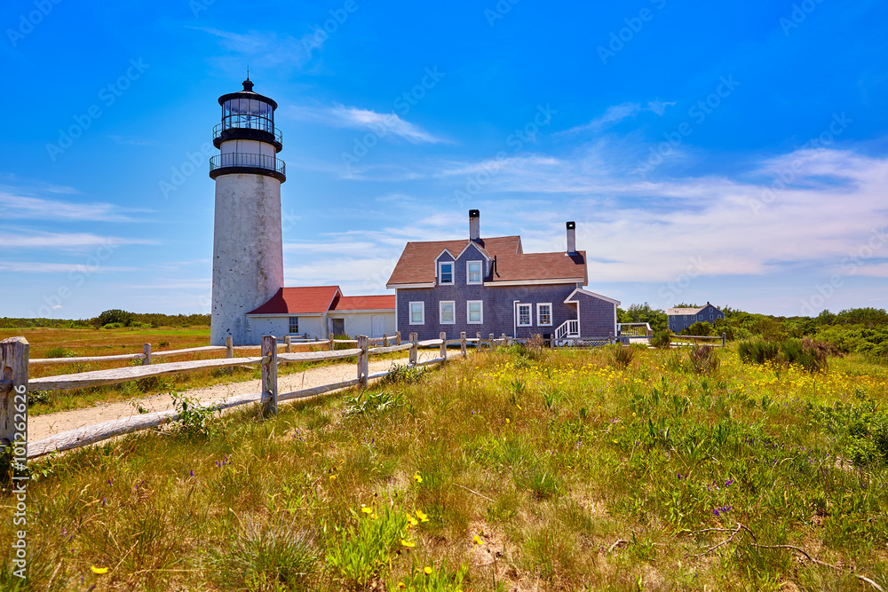 Cape Cod Truro lighthouse Massachusetts US