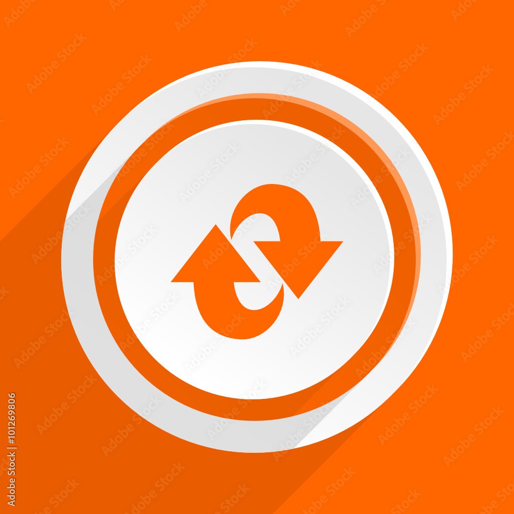  orange vector web icon