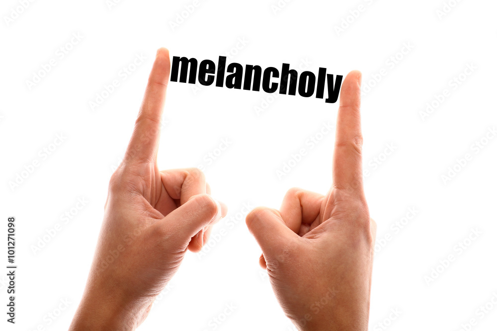 Smaller melancholy concept Smaller melancholy concept