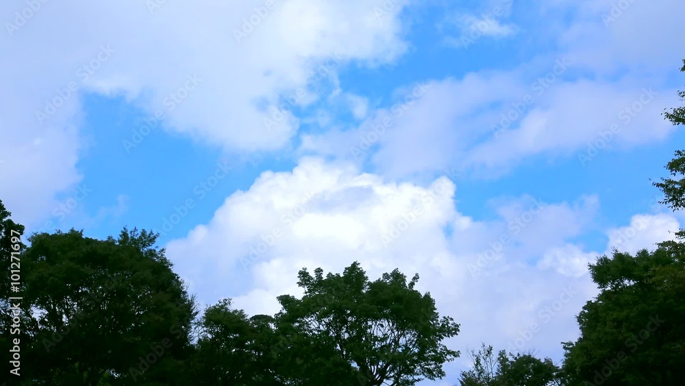 青空と雲 青空と雲