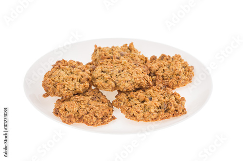 Delicious oatmeal cookies.