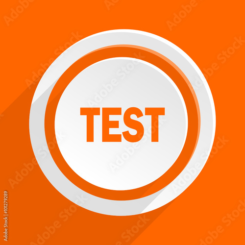 orange flat vector icon