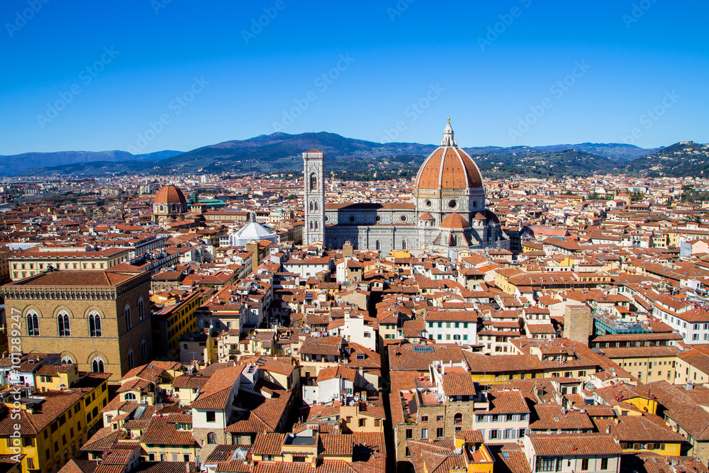 Florence Panorama in Tuscany, Italy