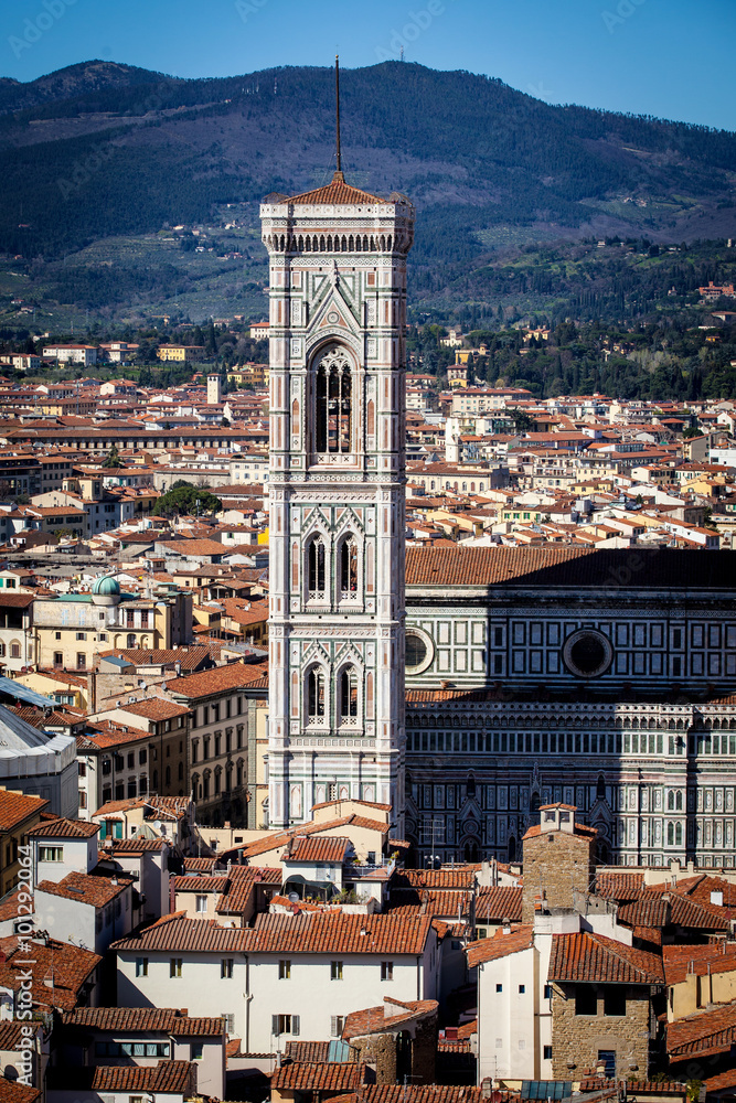 Fototapeta premium Florence Panorama in Tuscany, Italy