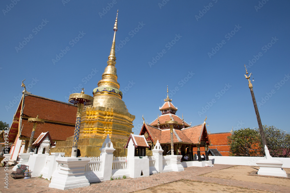 Wat PongSanuk at Lampang, Thailand
