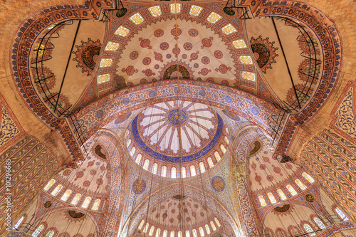 Sultan ahmed mosque interior