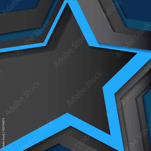 Star vector background.