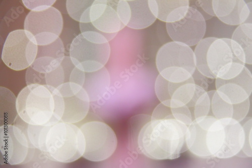 Celebratory background./Beautiful Rasfokus lights of Christmas garlands. photo