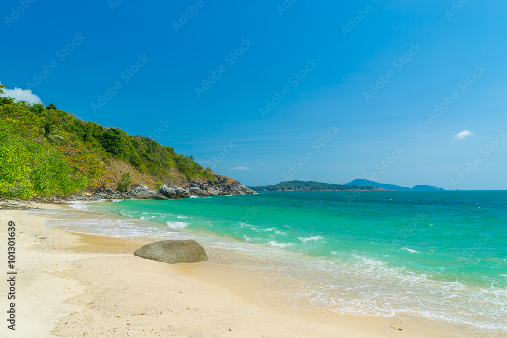 Tropical beach in Thailand Tropical beach in Thailand