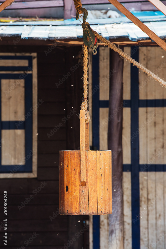 Wooden barrels for water Wooden barrels for water