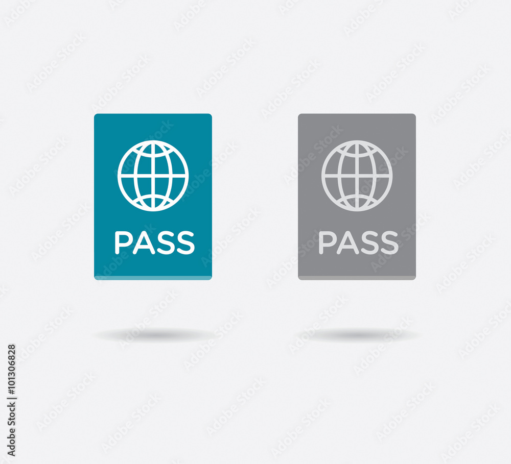 Set of Citizenship or Foreign Passport ID in Vector Colorful Icon can use as Logo Set of Citizenship or Foreign Passport ID in Vector Colorful Icon can use as Logo