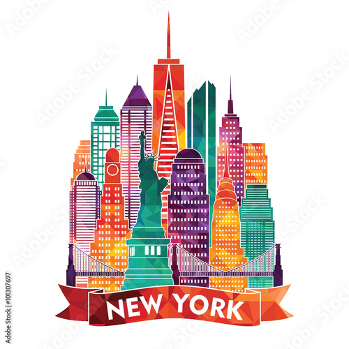 New York city. Vector illustration