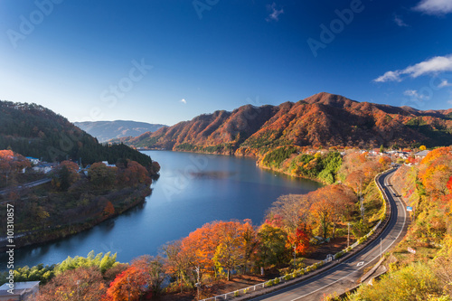 Nature wonder in Minakami Japan