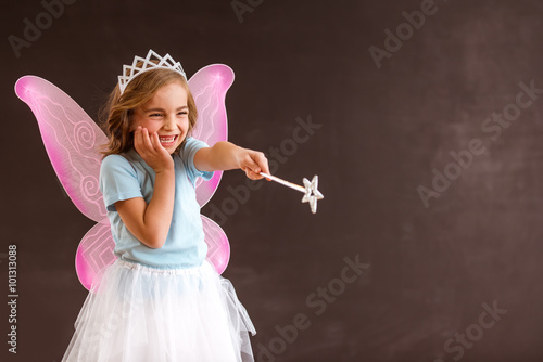 Foto Charming little fairy