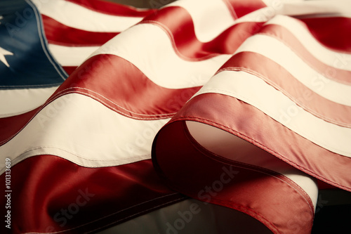 Fototapeta Naklejka Na Ścianę i Meble -  American flag background