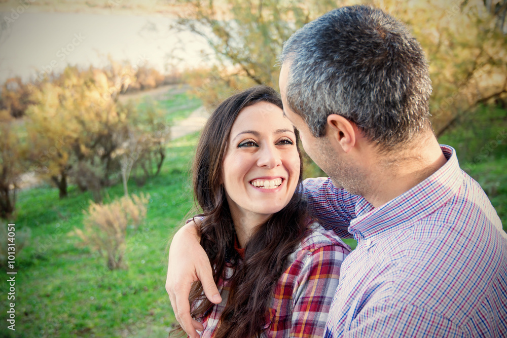 Fototapeta premium Happy Smiling Couple in love