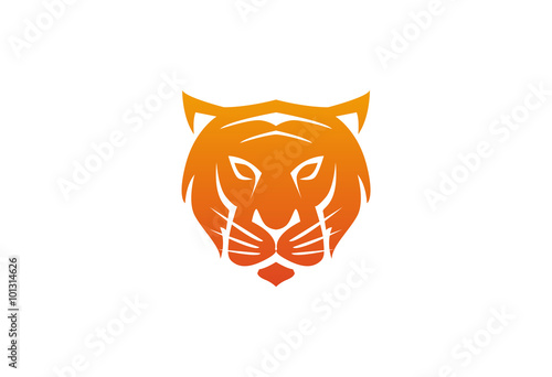 Tiger Head Logo Vector 