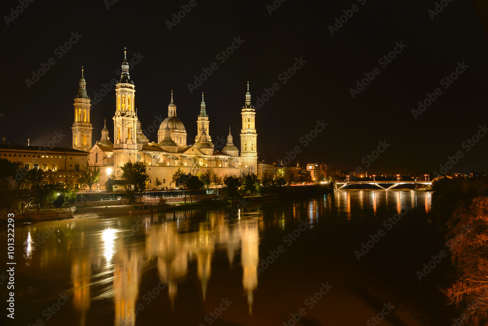 Naklejka premium Cathedral of Our Lady of Pillar II