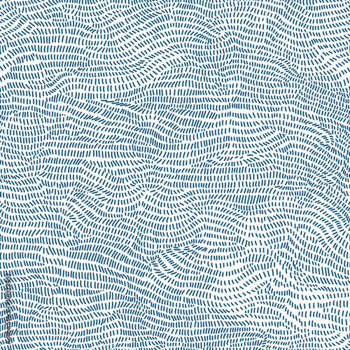 Vector naadloos abstract patroon, golven