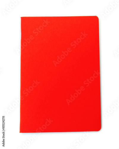 Free Download A stylish notebook, isolated on white background - GFXLoad