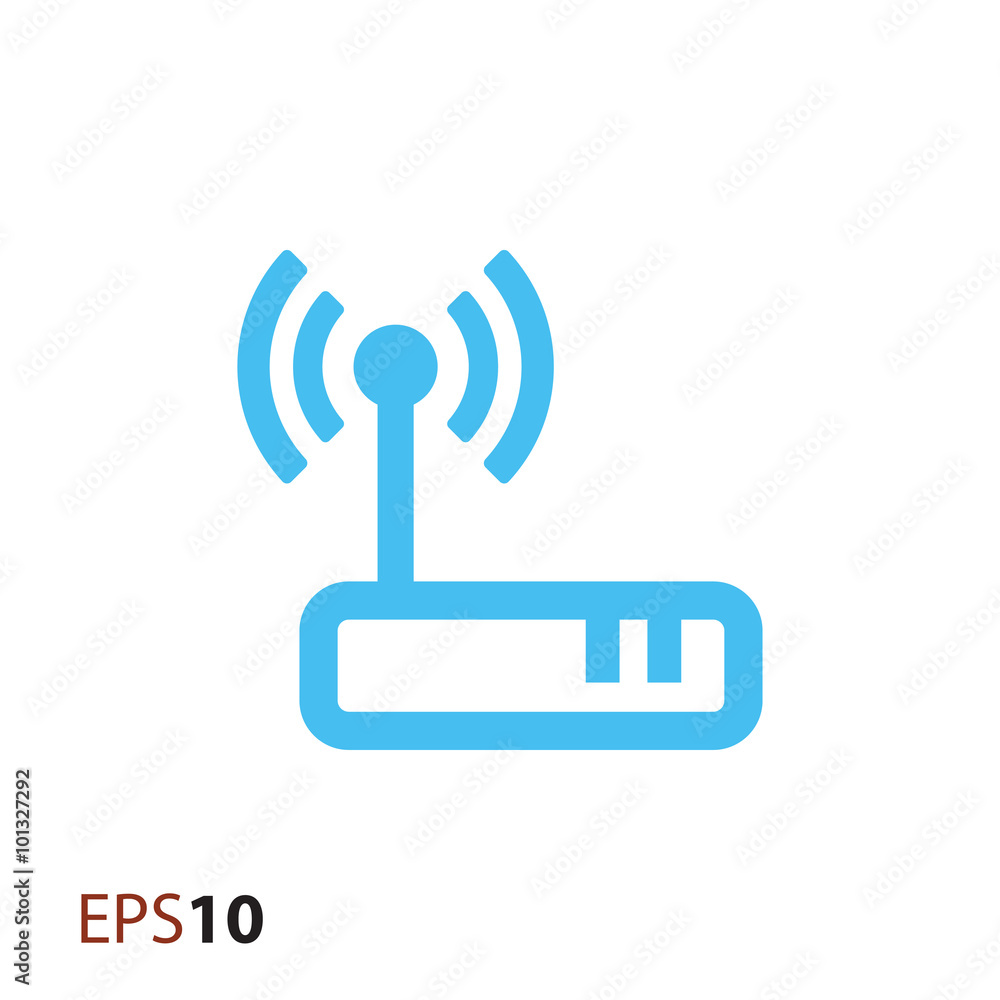 Wireless modem icon for web and mobile Wireless modem icon for web and mobile