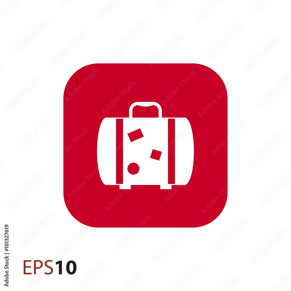 Travel suitcase icon for web and mobile Travel suitcase icon for web and mobile