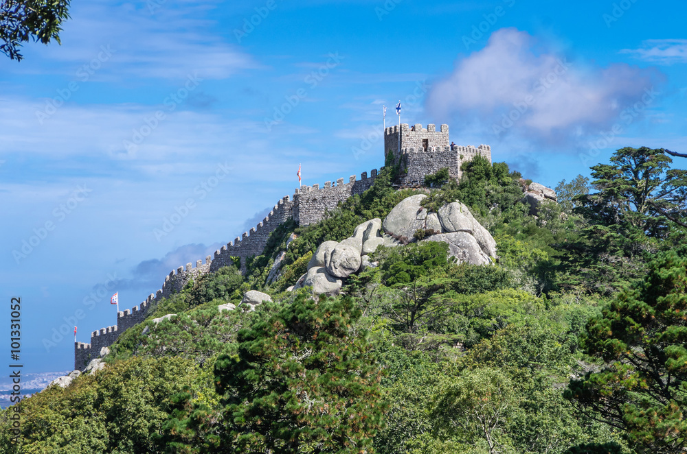 Castle of the Moors. Sintra