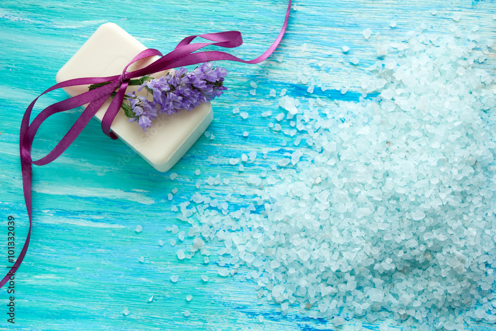 mockup natural organic soap with flowers on wooden table mockup natural organic soap with flowers on wooden table