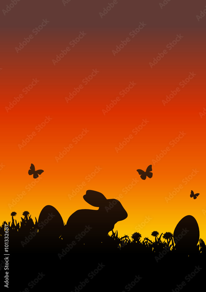 Naklejka premium Ostern