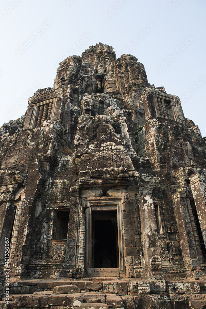 Ruinas y templos de Angkor Wat, el templo de Bayon, Banteay Kdei, Templo Ta Prohm, Preah Khan. Camboya. 