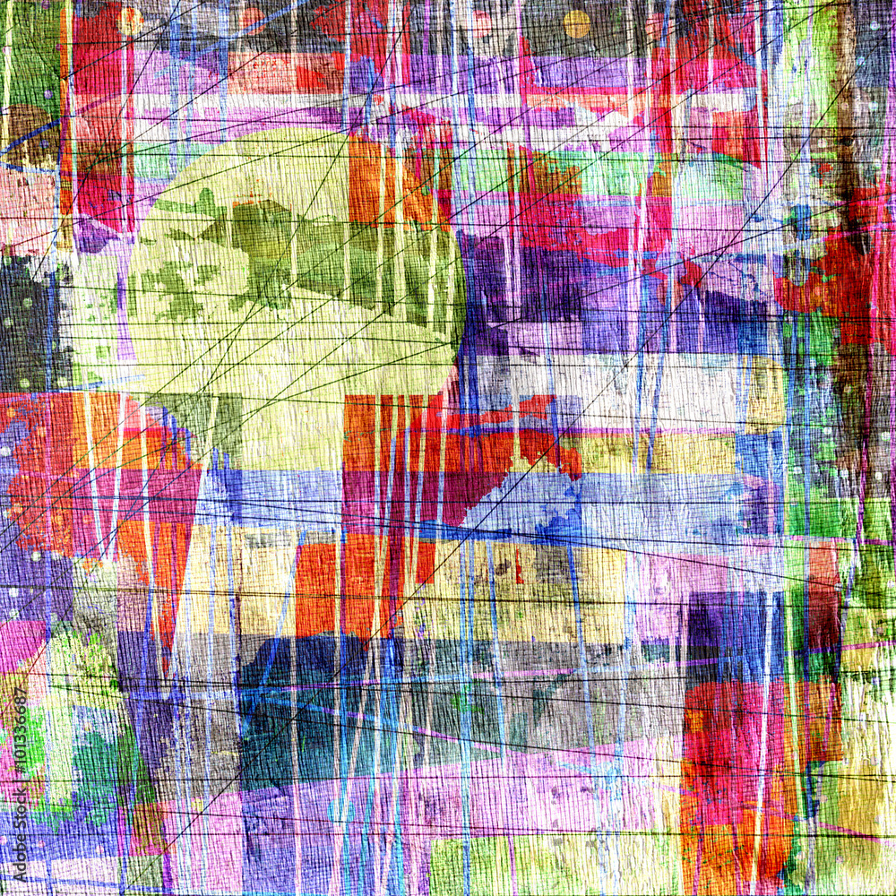 Fototapeta premium abstract background design on wood grain texture