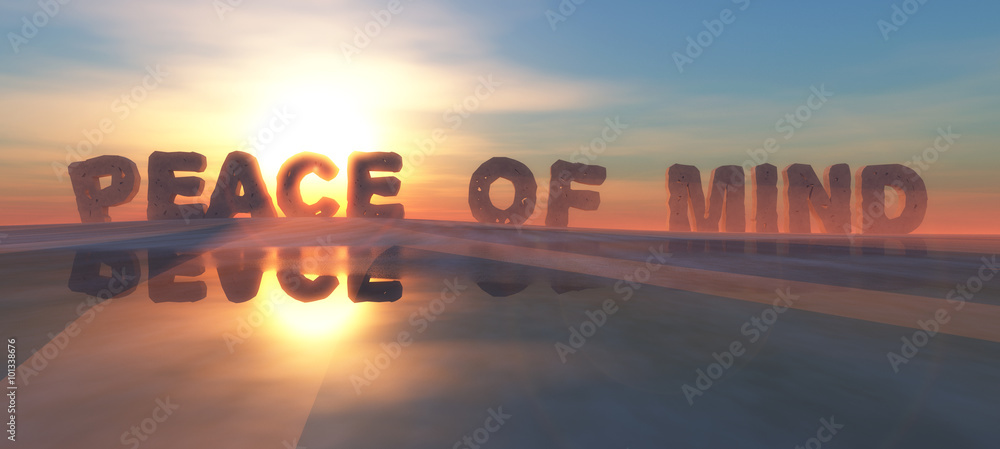Φωτογραφία illustration of words on the horizon