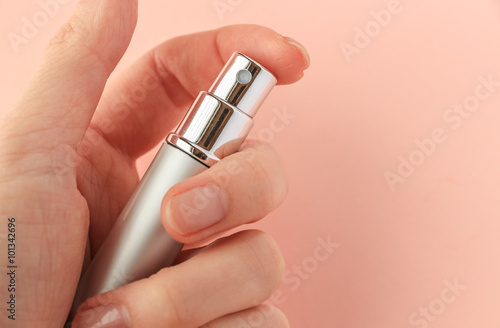 Εκτύπωση καμβά Perfume atomizer