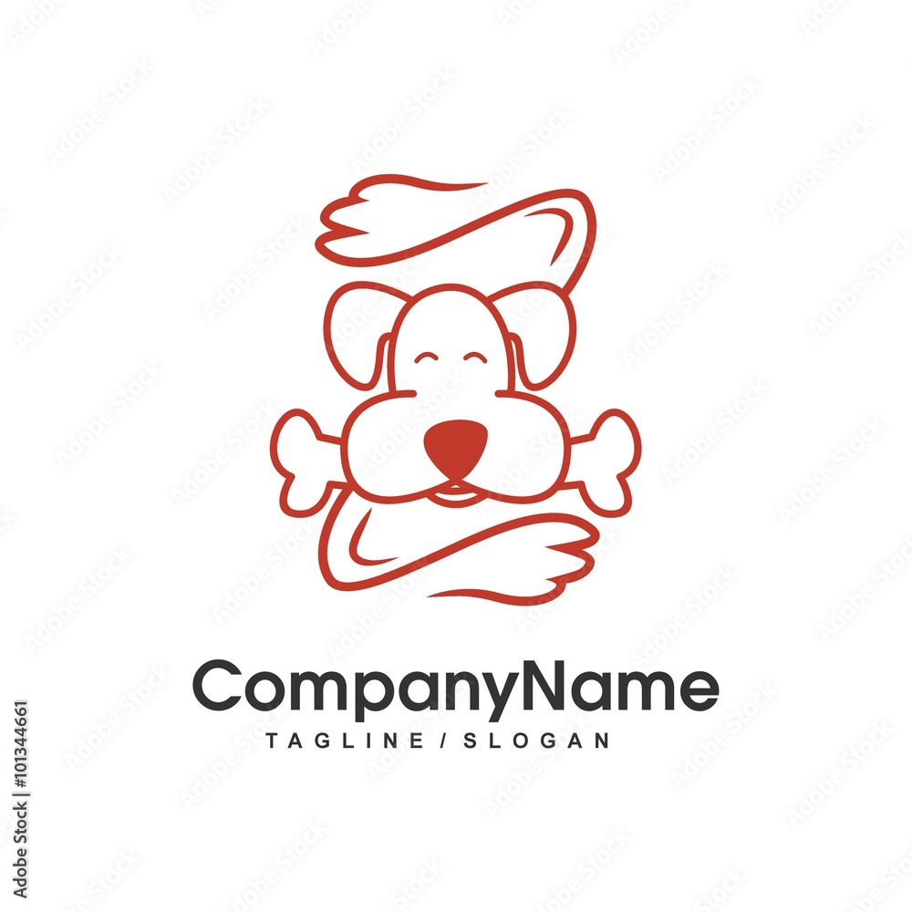 pet shop logo icon Vector pet shop logo icon Vector
