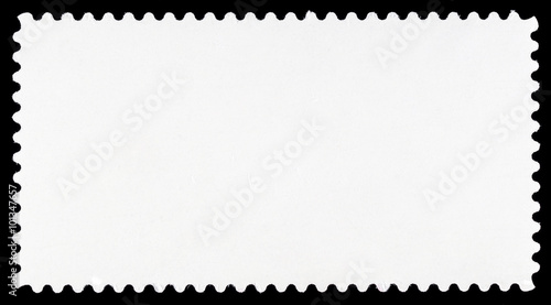 Blank Postage Stamp