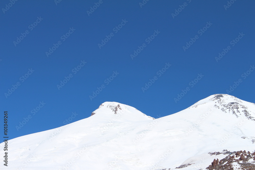 Mount Elbrus, Caucasus mountain range, Russia